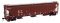 Walthers Mainline 49008 - HO 57ft Trinity 4750 3-Bay Covered Hopper - BNSF #466138