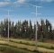 Walthers Cornerstone 3343 HO Scale Modern High Voltage Transmission Towers Kit - Poles stand 9-3/...
