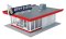 Walthers 3484 HO Cornerstone Vintage Dairy Queen