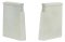 Walthers Cornerstone 4550 - HO Single-Track Railroad Bridge Concrete Piers 2-Pack - Kit