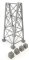 Walthers Cornerstone 4554 - HO Steel Railroad Bridge Tower - Kit