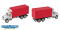 Walthers 11391 HO SceneMaster International(R) 4900 Dual-Axle Refrigerated Van - Assembled - Whit...