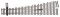 Walthers Track 10015 - HO Code 100 Nickel Silver DCC-Friendly #5 Turnout - Left Hand