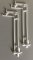 Pikestuff 1116 - HO Downspouts for 5Ft Roof Overhang - pkg(4)
