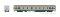 Rapido 115121 HO Budd Coach w/HEP: VIA Rail - Current Scheme (Teal): #8109