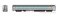 Rapido 115127 HO VIA HEP2 Coach: VIA Rail - HEP2 Club Scheme: #4000
