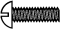 Walthers 1177 - 2-56 Nylon Round Head Machine Screws (12pk) - 5/8 x .086 inch