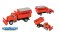Walthers SceneMaster HO 11793 International(R) 4900 Dump Truck w/Snowplow & Salt Spreader - Assem...