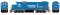 Athearn Genesis G13240 - HO EMD GP15-1 Diesel - DCC Ready - Conrail (Operation Lifesaver) #1662
