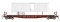 Rapido 138016 - HO F30D 50Ft TOFC Flat Car w/ Trailer - Pennsylvania PRR (Delivery) (6pkg)