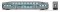Rapido 146047 - HO Single BiLevel Commuter Car - Metrolink - Unnumbered Coach