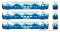 Rapido 146052 - HO BiLevel Commuter Car - Sounder - Set #2