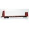 Rapido 147004-3 - HO Marine Industries Bulkhead Flatcar: CNIS - Mineral Brown: Single Car #621012