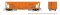 Rapido 158007-1 - HO NSC Ballast Hopper - Amtrak #11605