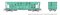 Rapido 158011-6 - HO NSC Ballast Hopper - Union Pacific (Early) #901144