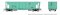 Rapido 158012-3 - HO NSC Ballast Hopper - Union Pacific (Late) #919112