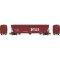 Athearn Genesis G15855 - HO ACF 4600 3-Bay Centerflow Hopper - DT&I/Brown #10333