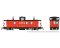 Rapido 606-166011 - HO Hawker-Siddeley Van - Caboose - Canadian National - Late - (Black Steps) -...