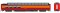 Rapido 175002 - HO SP 3/4 Dome-Lounge w/Fluted Sides - Southern Pacific (Daylight) #3605