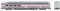 Rapido 175006 - HO SP 3/4 Dome-Lounge w/Fluted Sides - Southern Pacific (General Service) #3603