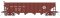 Rapido 178002 - HO H21A 4-Bay Hopper - AB Brakes - Pennsylvania (PRR Red, Circle Keystone) (6pkg)...