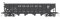 Rapido 178009-2 - HO H21A 4-Bay Hopper - Pennsylvania (PRR Black, Plain Keystone) #695513