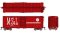 Rapido 181004-5 - HO 1937 AAR 40Ft Boxcar - Round Corner Ends - Minneapolis & St. Louis (M&StL Re...