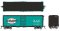 Rapido 181007-1 - HO 1937 AAR 40Ft Boxcar - Round Corner Ends - New York Central (NYC Green) #157...