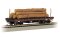 Bachmann 18849 - HO ACF 40ft Log Car - 1935-1960 Version