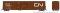 Rapido 193002-3 - HO Trenton Works 6348 CN Boxcar - Canadian National (As Delivered) #598189