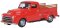 Oxford Diecast 87DP48001 - HO Scale 1948 Dodge B-1B Pickup Truck - Assembled -- Red