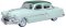 Oxford Diecast 87PC54005 - HO Scale 1954-1965 Pontiac Chieftain 4-Door Sedan - Assembled -- Shann...