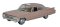 Oxford Diecast 87CSD61001 - HO 1961 Cadillac Sedan de Ville - Topaz