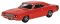 Oxford Diescast 87DC68001 - HO 1968 Dodge Charger - Red, Black