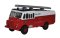 Oxford Diecast NGG002 - N Scale 1970 Bedford RLHZ Green Goddess Self-Propelled Pump - Glamorgan F...