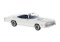Brekina 19759 - HO 1975 Cadillac Eldorado Convertible - Assembled -- Top Down (white, Eagle Graph...