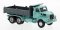 Brekina 85655 - HO 1980 Volvo N 10 Dump Truck - Assembled - Mint Green, Gray