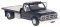 Brekina 19669 - HO 1981 GMC Sierra Grande Flatbed Truck - Assembled -- Black
