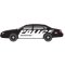 Atlas 60000165 - N Scale 1996 Ford Taurus 4-Door Sedan 2-Pack - Assembled -- Police Interceptor (...