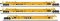Atlas 20006621 - HO Scale Thrall 53Ft Articulated Well Car Set - TTX #728711 (3pkg)