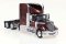 Brekina 85826 - HO 2010 International Lonestar Sleeper-Cab Semi Tractor - Assembled - Metallic Re...