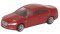 Oxford Diecast NXF001 - N Scale 2015 Jaguar XF Sedan - Assembled -- Carnelian Red