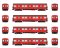 Rapido 206501 - HO TTC G-Class Subway - DC/DCC/Sound - A-B-B-A Train #5016+5217+5216+5017 (2 Marr...