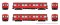 Rapido 206502 - HO TTC G-Class Subway - DC/DCC/Sound - A-B Train #1 #5034+5035 (1 Married Pair)