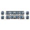 Rapido 209511 - HO R32 "Brightliner" Subway 2-Car Set (DC/DCC/Sound): NYCTA - M Logo: M Myrtle Av...