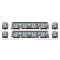 Rapido 209315 - HO R32 "Brightliner" Subway 2-Car Set (Unpowered): MTA: F Queens Blvd/6th Ave/Cul...