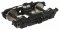 Walthers Proto 2102 HO GSC 41-HR Metal Passenger Trucks w/36in Metal Wheels -- Black - 1 Pair