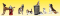 Woodland Scenics 2140 - N Scenic Accent Figures - Dogs & Cats (12/pkg)