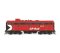 Rapido 223516 HO GMD F9B with ESU LokSound DCC, CPR/8 in Red Stripes No.4478
