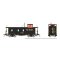 Rapido 225002 - HO D&RGW End Cupola Steel Riveted Caboose: Switch Scheme (Black/White Lettering) ...